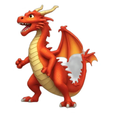 Dragon qui fait un dab sticker