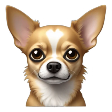 Chihuahua avec des taches noires  sticker