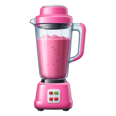 Pink smoothie blender  sticker