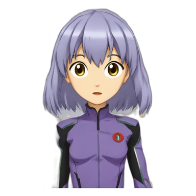 Rei from Neon Genesis Evangelion sticker