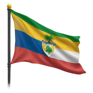 Cartagena de indias flag sticker