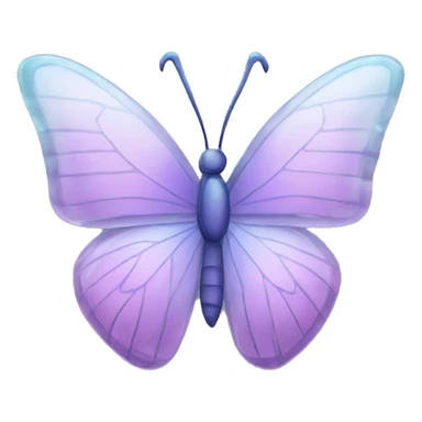 crystal butterfly sticker