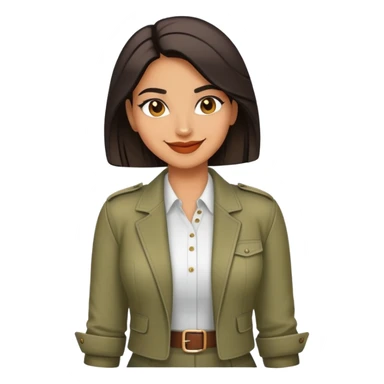 confident cool person baddie sticker