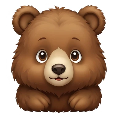 baby bear sticker