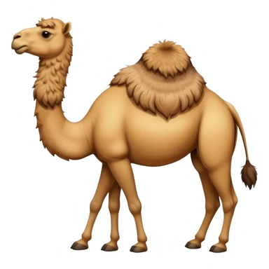 camel with 3 humps on back sticker