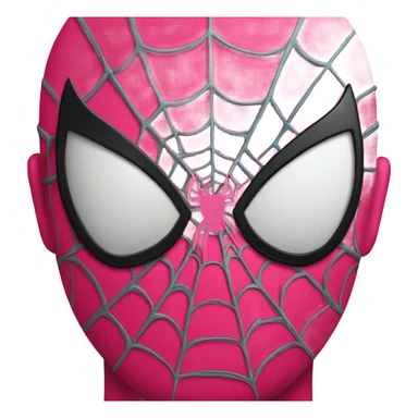Pink Spider-Man sticker