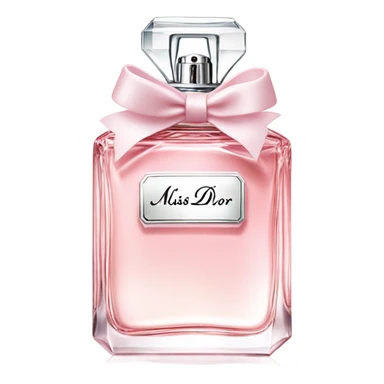 Miss dior perfume sticker