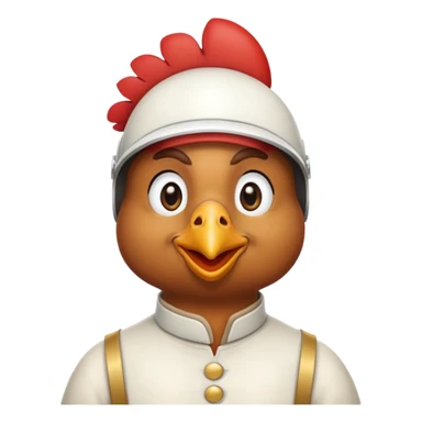 chicken jockey  sticker