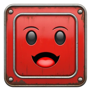 This is important red sign sticker