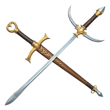 CREA UN ARSENAL DE ARMAS PERO QUE TENGA ESPADAS, CUCHILLOS Y ARCOS Y LANZA sticker