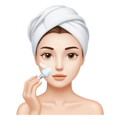 related skincare white  sticker