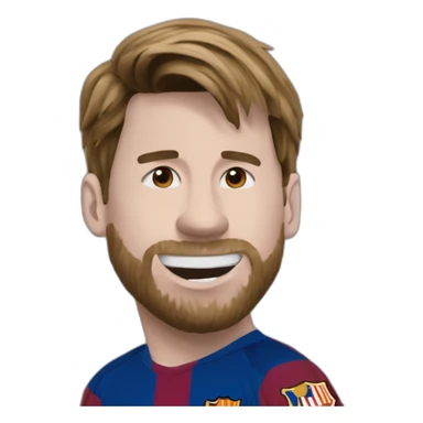 Messi Wining the d’orléanaise coup sticker