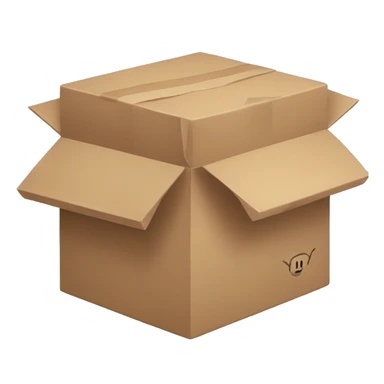 box with bodybilder arms sticker