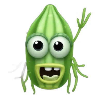 plankton from spongebob sticker