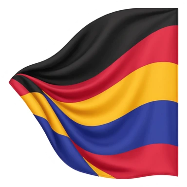 Solaani black heritage flag sticker