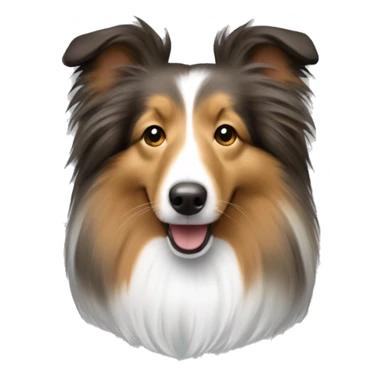 sheltie dog sticker