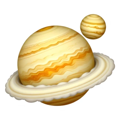 Planet venus without rings sticker