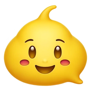 happy emoji，not circle，use blob style sticker