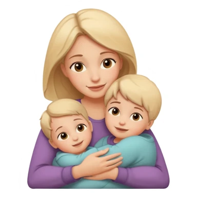 A loving mother holding her young child in her arms, warm natural light coming through a window, soft smile, emotional connection, candid moment, realistic photography, shallow depth of field, high resolution, warm tones
 sticker