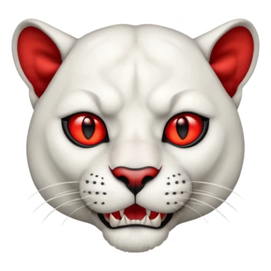 white panther emoji. As one would see on discord, that looks like Samuel Ayers from "The Smoke Room". make sure his eyes are red sticker