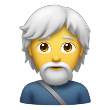 eomji of a gan sign sticker