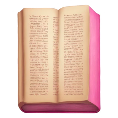 bible but pink sticker