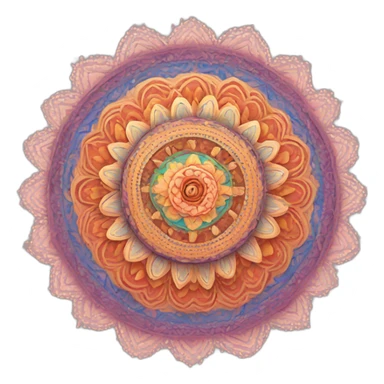 mandala sticker