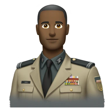 Hugo boss military uniform sticker