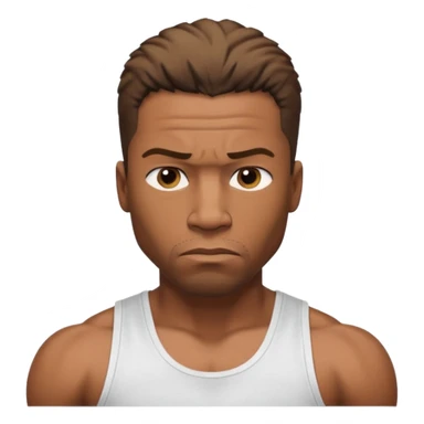 Create a GTA CJ - Carl Johnson from GTA San Andreas emoji for a teams chat but make it more original style to the game sticker