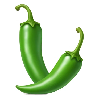 green chili sticker
