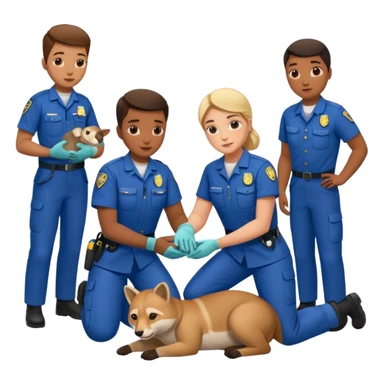 wildlife rescue workers sticker