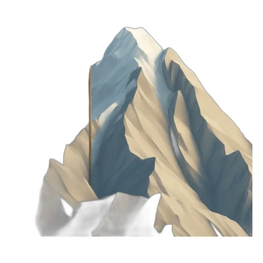mountain summit with flag sticker