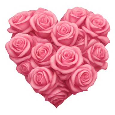 Heart of roses sticker