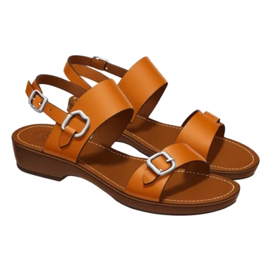 `hermes sandals oran sticker