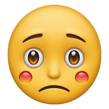 Very very very very very sad normal yellow emoji head  sticker