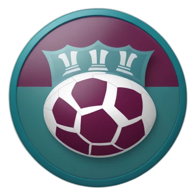 Aston Villa football club badge sticker