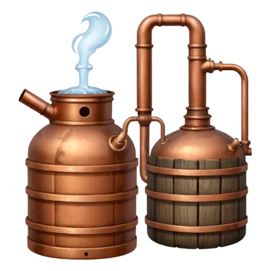 moonshine still sticker