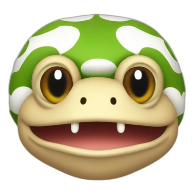 Toad mario sticker