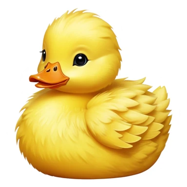 baby duck sticker