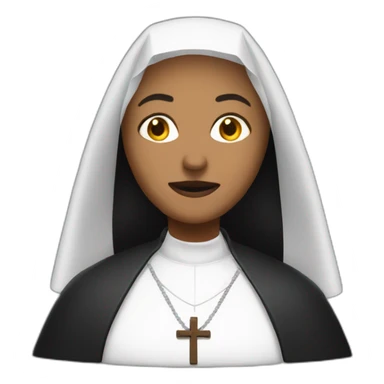 nun scary movie sticker