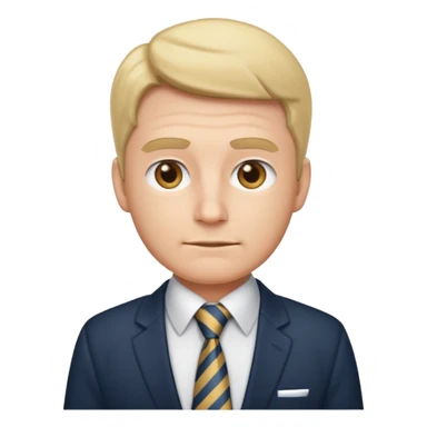 AN UNCLE with a tie in business clothes sticker