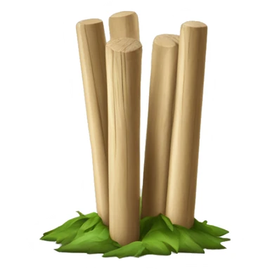 cricket stumps fallin sticker