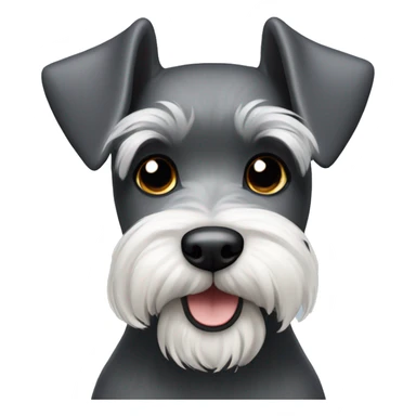 mini schnauzer  sticker