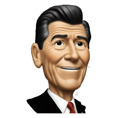 ronald reagan sticker