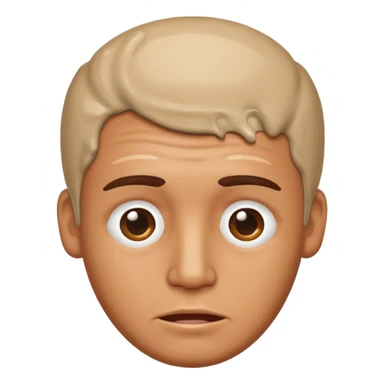 Man Head in toilet  sticker