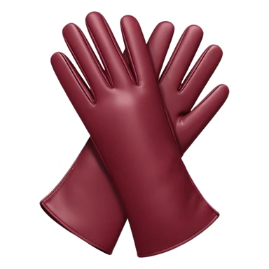 burgundy gloves sticker