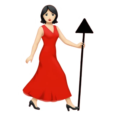 prohibition sign for weomen sticker