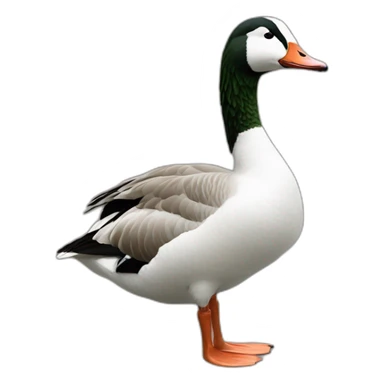 Veiny goose sticker