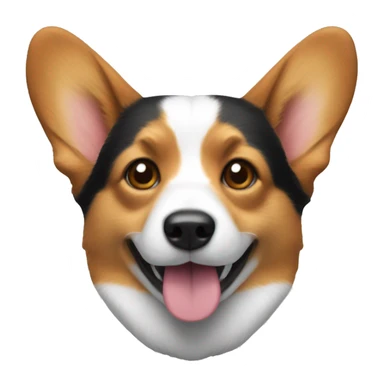 Tri-colored-corgi sticker