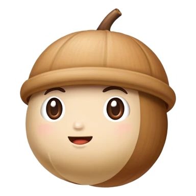 kacang acorn sticker